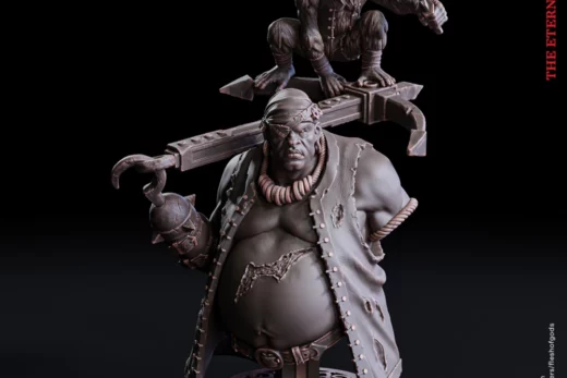 Bust Captain Glarald 'Mad Eye'