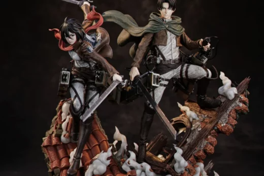 CA 3D Studios Mikasa and Levi Diorama