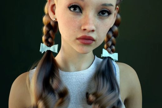 CS Florence Hair for Genesis