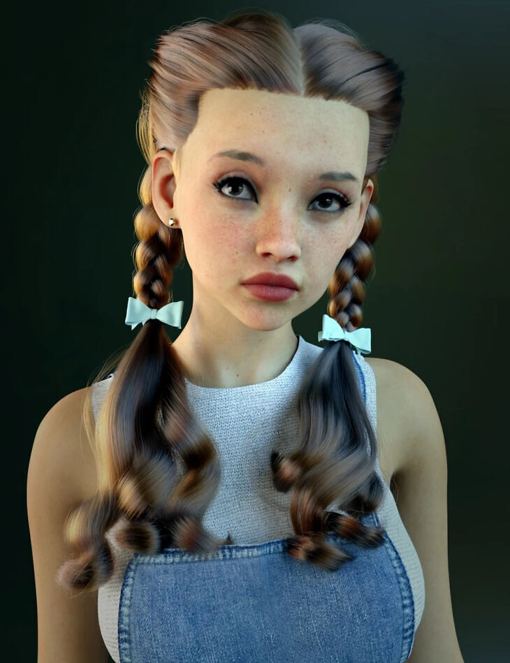 CS Florence Hair for Genesis