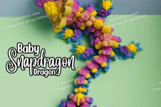 Cinderwing3D+Baby+Snapdragon+Dragon