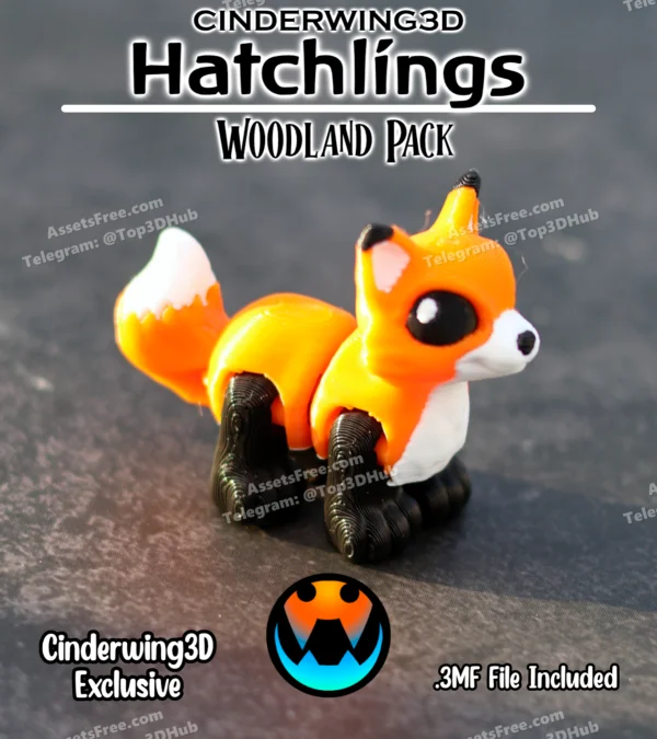 Cinderwing3D+Fox+Hatchling