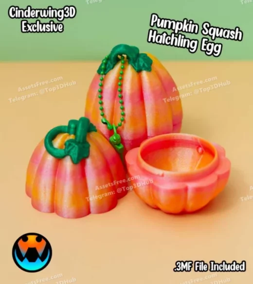Cinderwing3D+Pumpkin+Hatchling+Egg