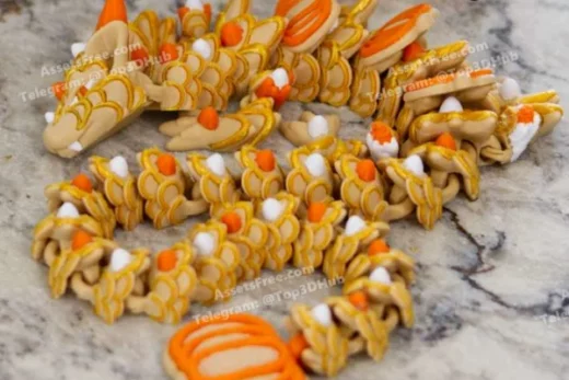 Cinderwing3D+Pumpkin+Spice+Cookie+Dragon