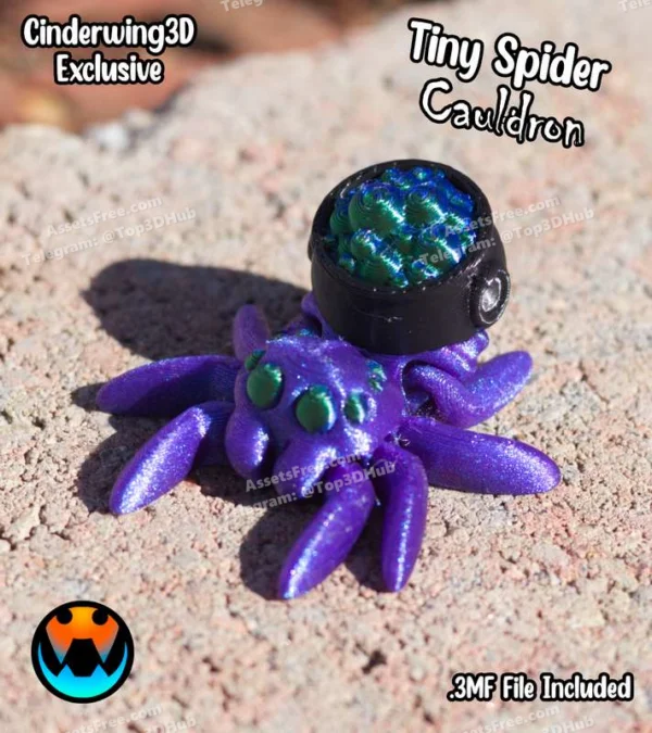 Cinderwing3D+Tiny+Spider+Couldron