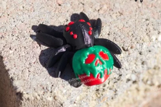 Cinderwing3D+Tiny+Spider+Posion+Apple