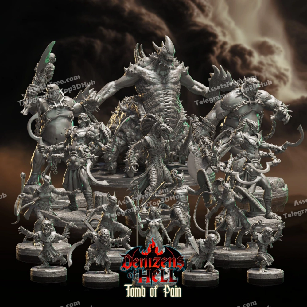 Crippled God Foundry 25 04 Tomb of Pain COMPLETE