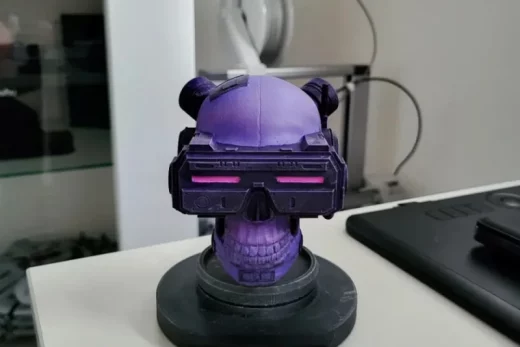 Cyberpunk+Style+Skull+(Display)