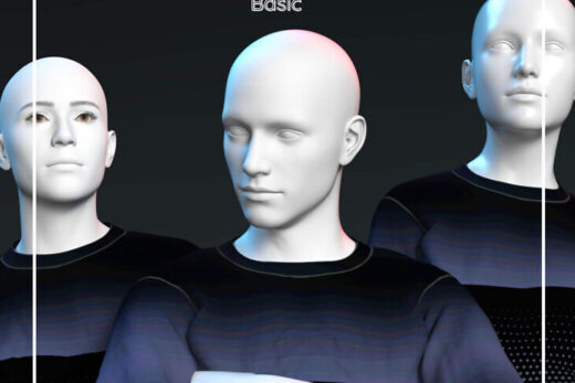 DForce Basic T Shirt for Genesis 8 and