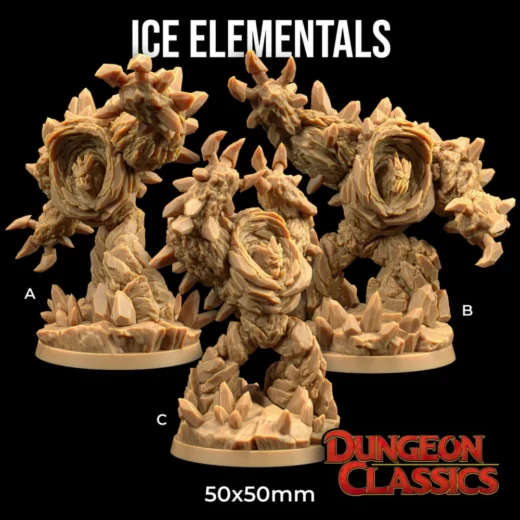 Dungeon Classics Ice Elementals Dragon of Icefire Peak