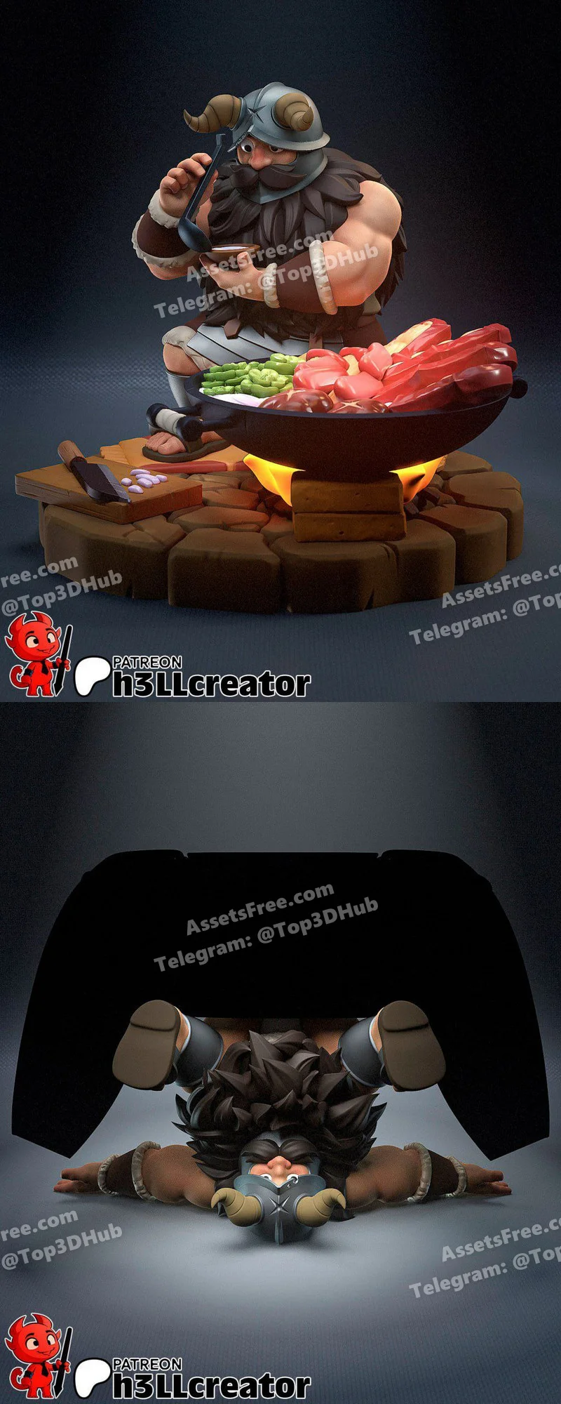 Dungeon Meshi Senshi + Joystick