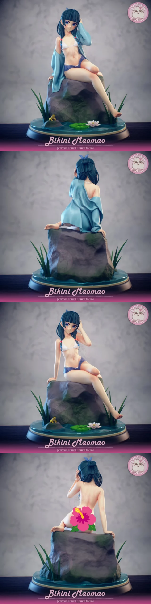 Eggma Studios – The Apothecary Diaries – Maomao – STL 3D Print Model | AssetsFree.com Eggma Studios The Apothecary Diaries Maomao