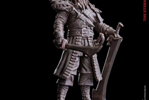 Enemy Cursed Captain (25 mm)