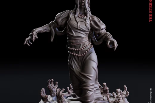 Enemy Drowned Maiden (25 mm)