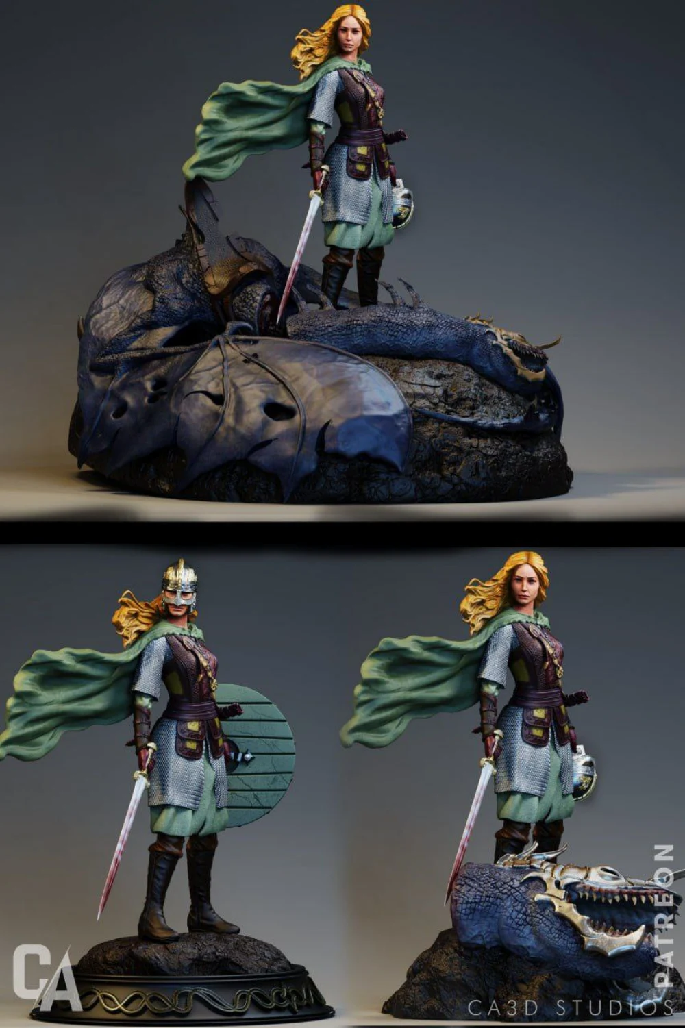 Eowyn – STL 3D Print Model | AssetsFree.com Eowyn