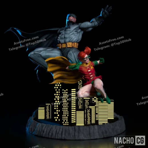 Fan Art The Dark Knight Returns Batman & Robin only