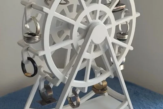 Ferris wheel for rings