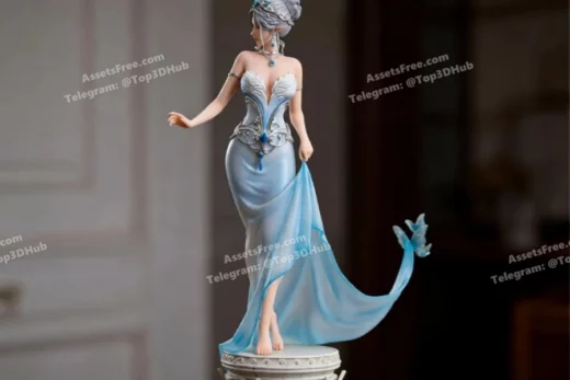 Ghost Blade + Sea Harp Smoke An Encounter A Popular Bilibili Figurine