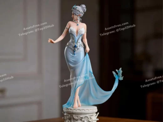 Ghost Blade + Sea Harp Smoke An Encounter A Popular Bilibili Figurine