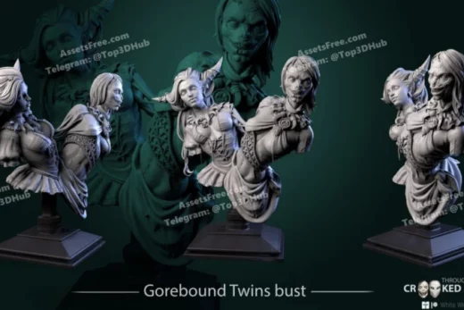 Gorebound Twins Bust