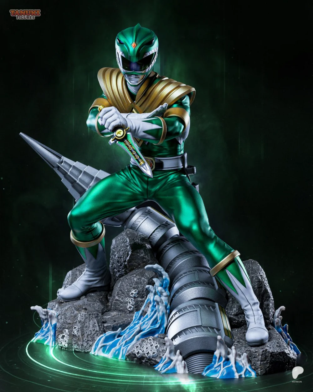 Green_Ranger_Tanukifigures – STL 3D Print Model | AssetsFree.com Green Ranger Tanukifigures