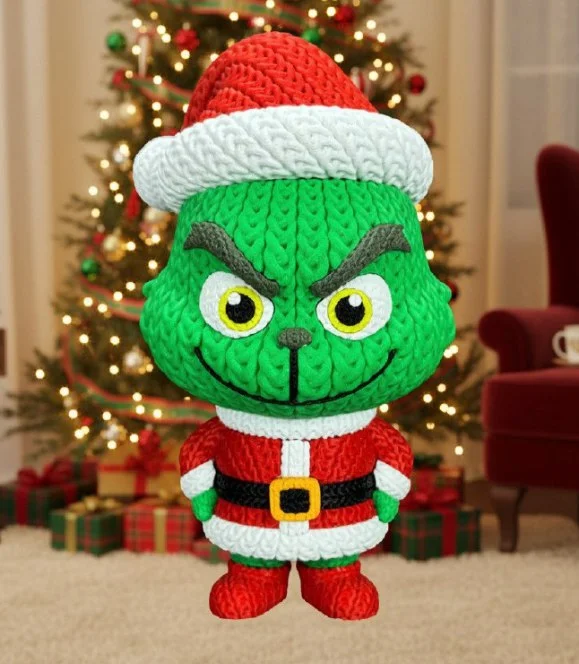Grinch Knitted Multipart