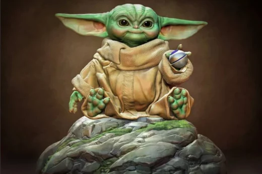 Grogu STL @stl for Home