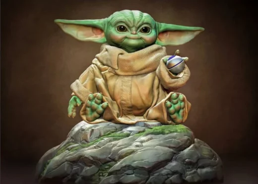 Grogu STL @stl for Home
