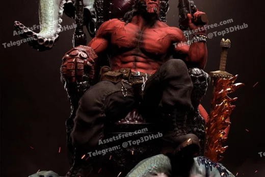 Hellboy ON THRONE HD CODY