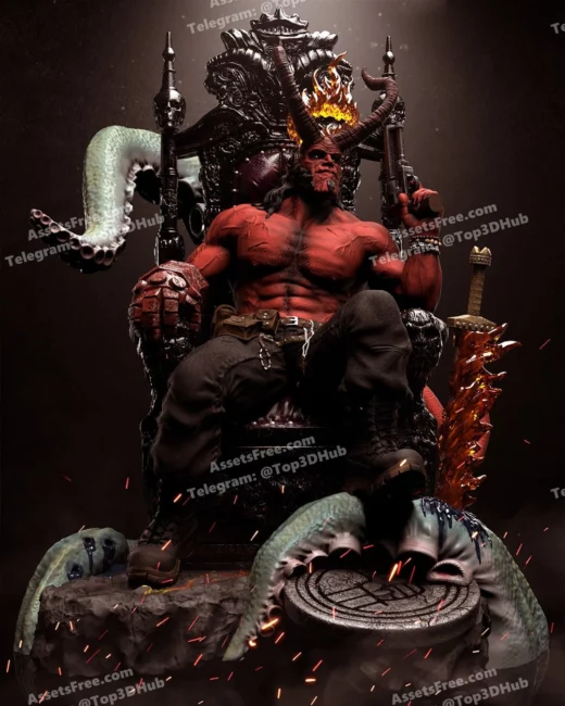 Hellboy ON THRONE HD CODY