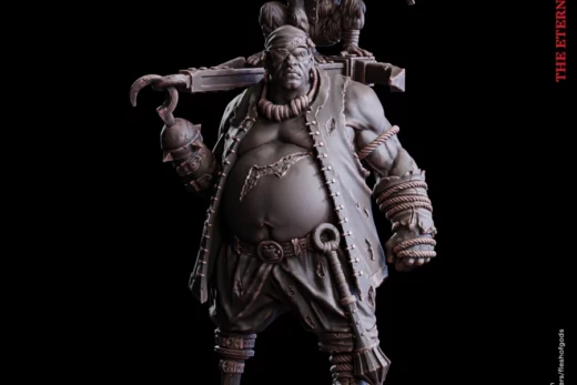 Hero Captain Glarald 'Mad Eye' (25 mm)