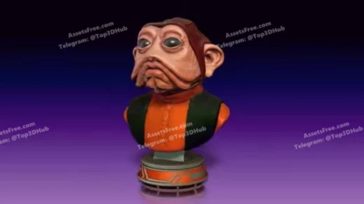 Hex3D NienNunb 1 2Bust Color