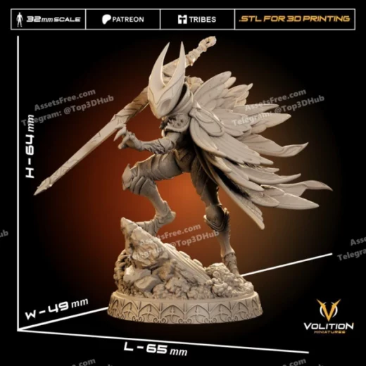 Hornet For Board Game Hollow Knight