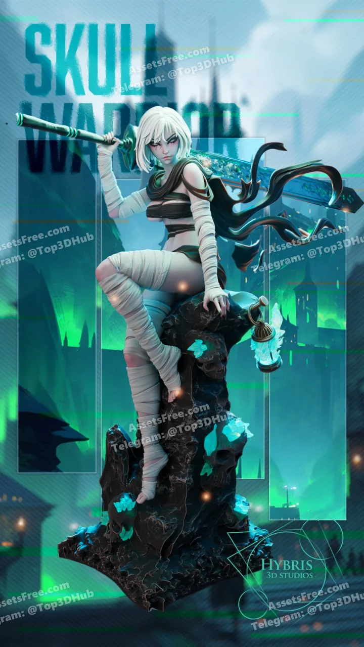 Hybris studio Skull Girl Sneak Peak