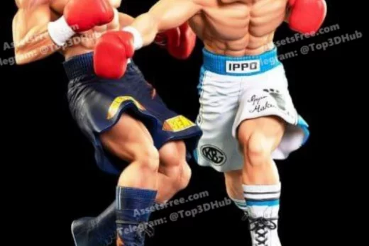 Ippo vs Takeshi Hajime no Ippo