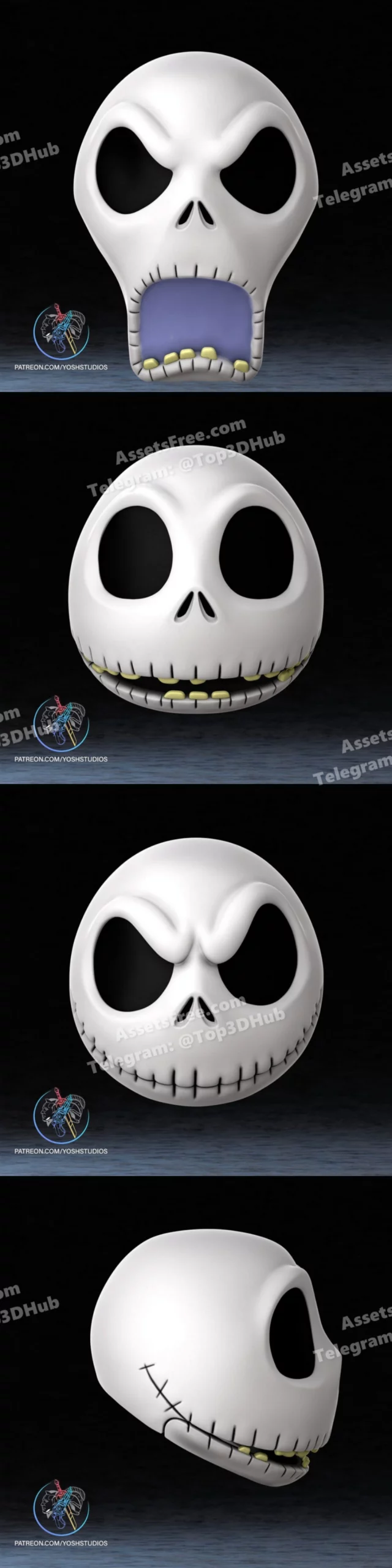 Jack Skellington Mask