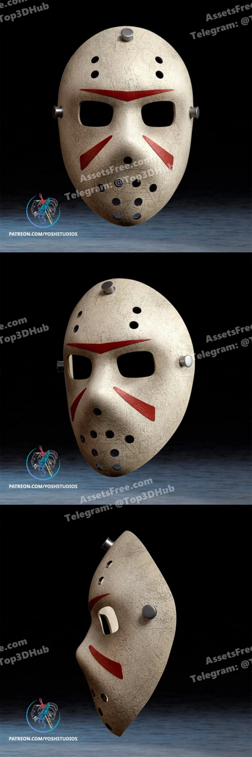 Jason Universe Mask – STL 3D Print Model | AssetsFree.com Jason Universe Mask