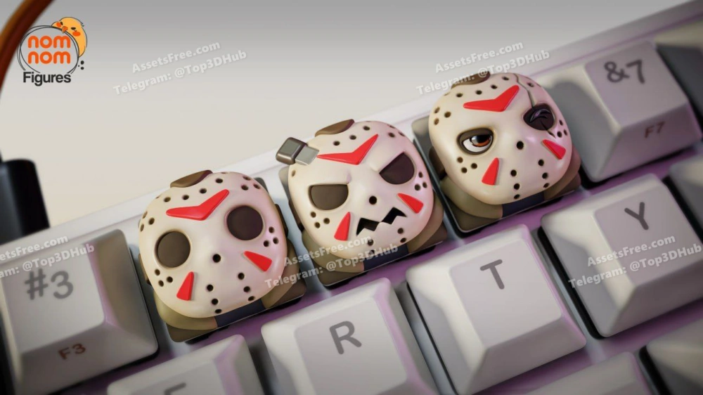 Jason Vorhees Keycaps