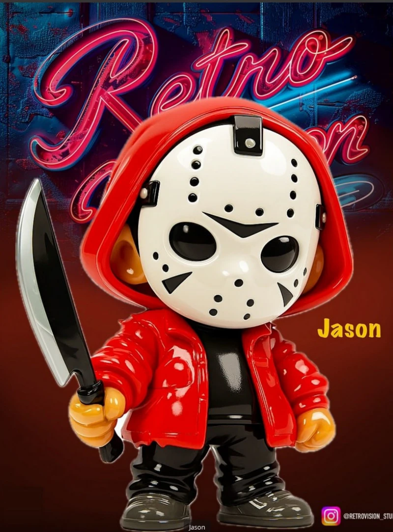 Jason With Hoodie 3D Print Model