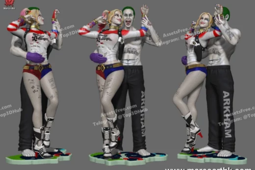 Joker and Harley 310mm