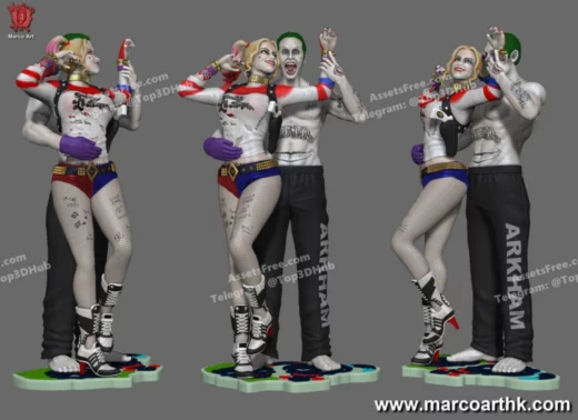 Joker and Harley 310mm