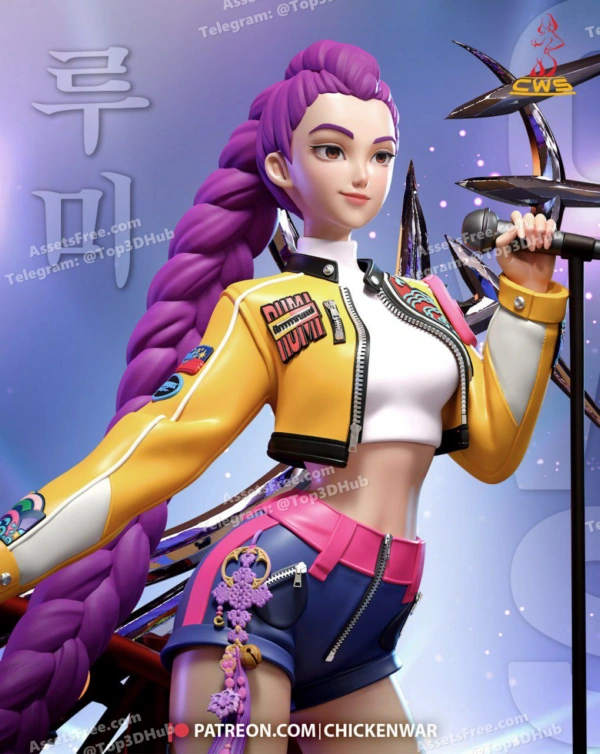 K POP Demon Hunters Rumi