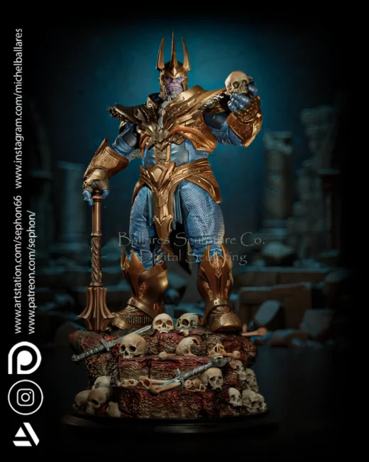 King Thanos By Creative Geek MB