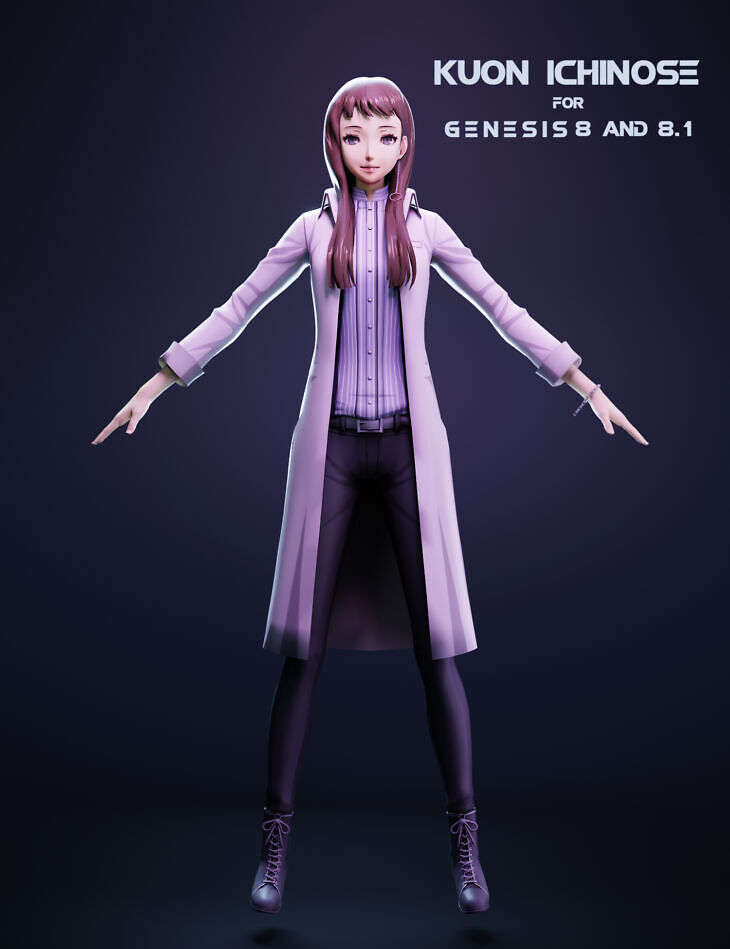 Kuon ichinose For Genesis 8 and 8.1 Female