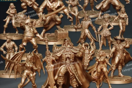 Labyrinth Models 2025 02 Charon's Corsairs Vol