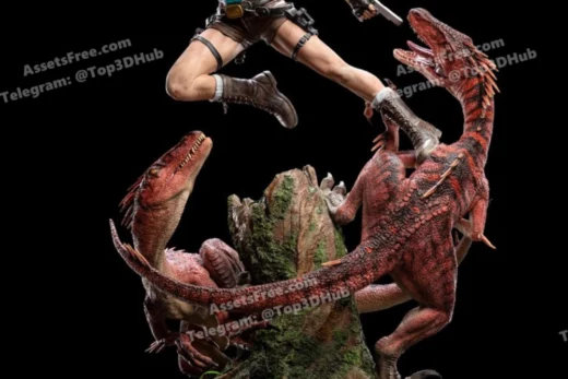 Lara Croft the Lost Valley by anime3dmax