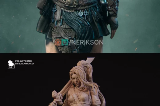 Lia The Barbarian Mercenary