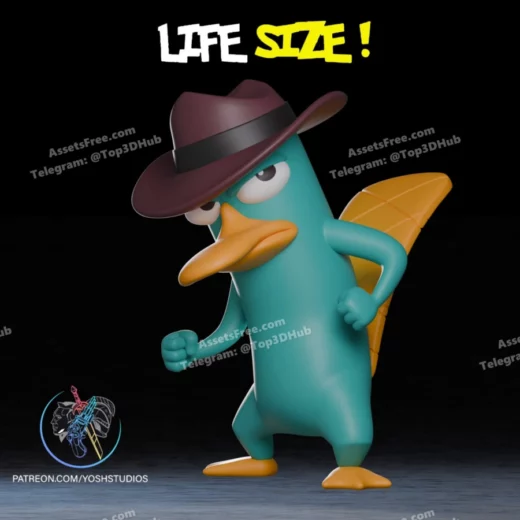Life Size Perry The Platypus