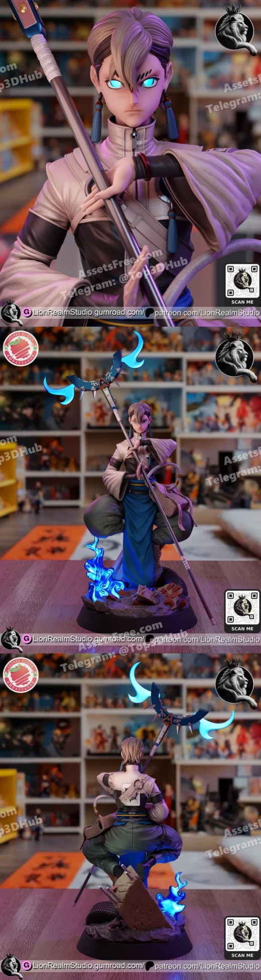 LionRealm Studio Gachiakuta Zanka Nijiku