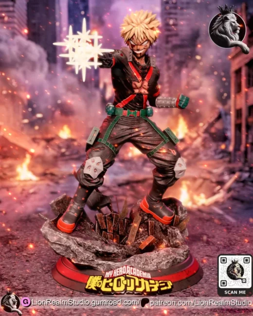 LionRealm Studio Katsuki Bakugo from My Hero Academia